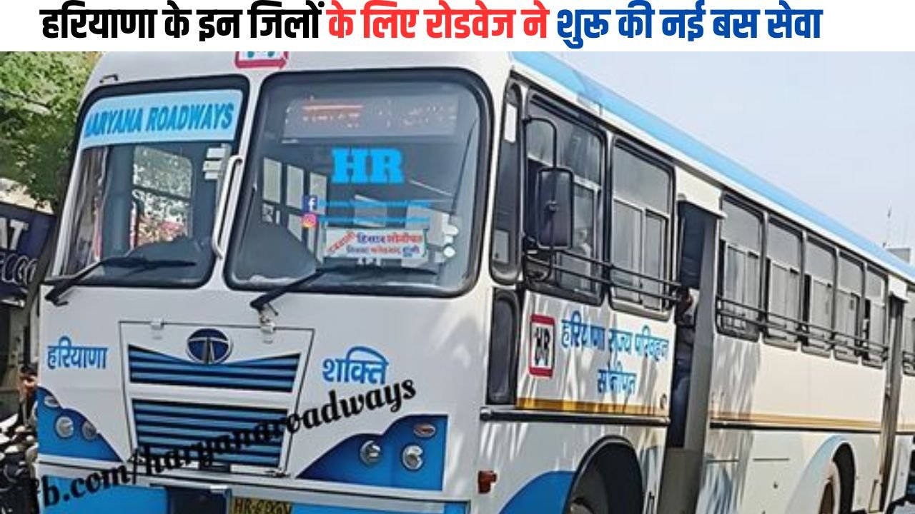 Haryana Roadways New Bus Service: हरियाणा के इन जिलों के लिए रोडवेज ने शुरू की नई बस सेवा, इन जिलों को मिलेगा जबरदस्त फायदा