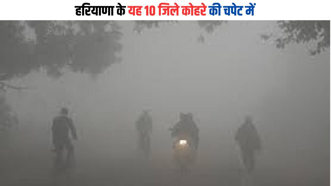 Haryana Weather Alert: हरियाणा के यह 10 जिले कोहरे की चपेट में, 24 तारीख से बदलेगा मौसम