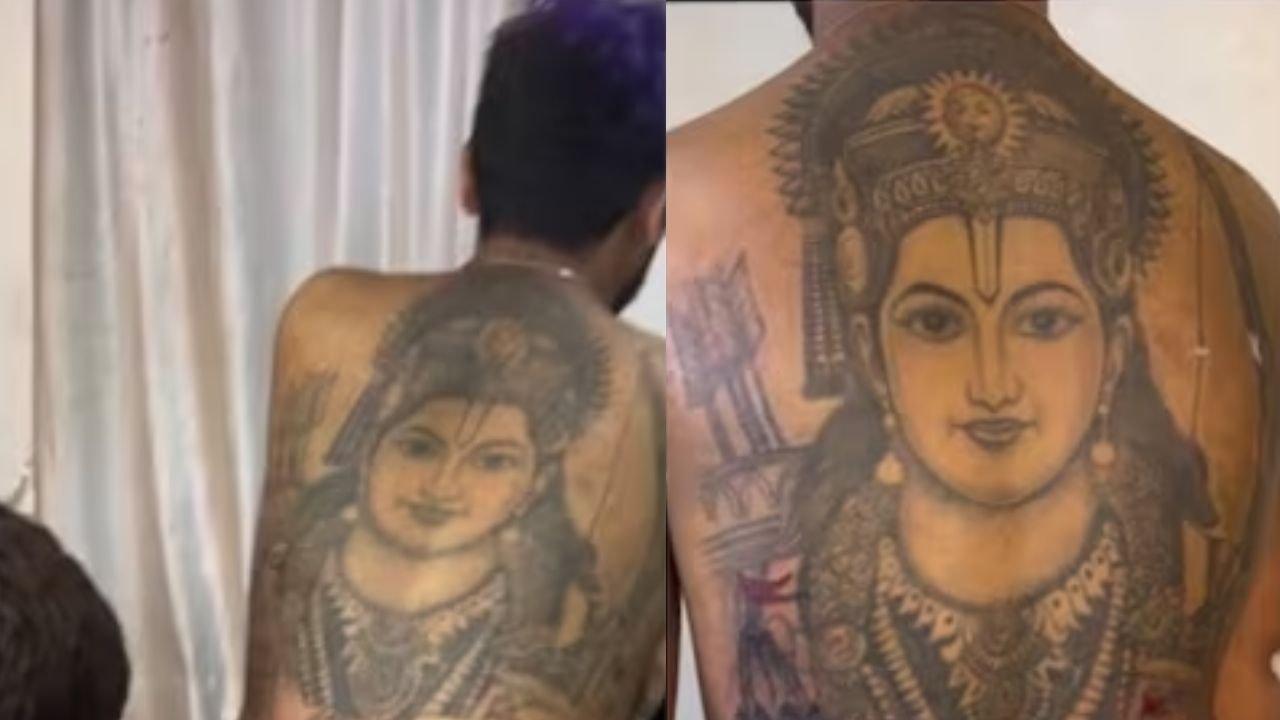 Ram Mandir Tattoo: रामलला के सबसे बड़े भक्त से मिलिए! शरीर पर बनवाया ऐसा टैटू कि हो गया वायरल