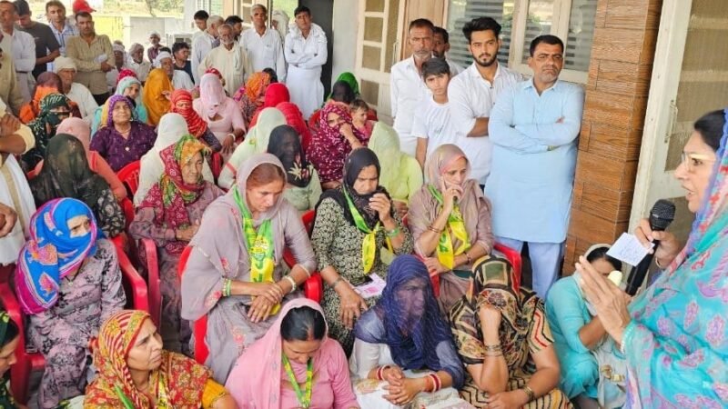 Haryana News: सांसद बनने पर महिलाओं की शिक्षा और स्वास्थ्य पर रहेगा मेरा फोकस – नैना चौटाला